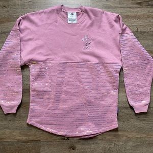 NWT Disney Parks Disneyland Earidescent Sequin Spirit Jersey